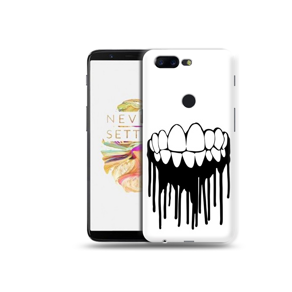 

Чехол MyPads Tocco для OnePlus 5T зубы, Прозрачный, Tocco