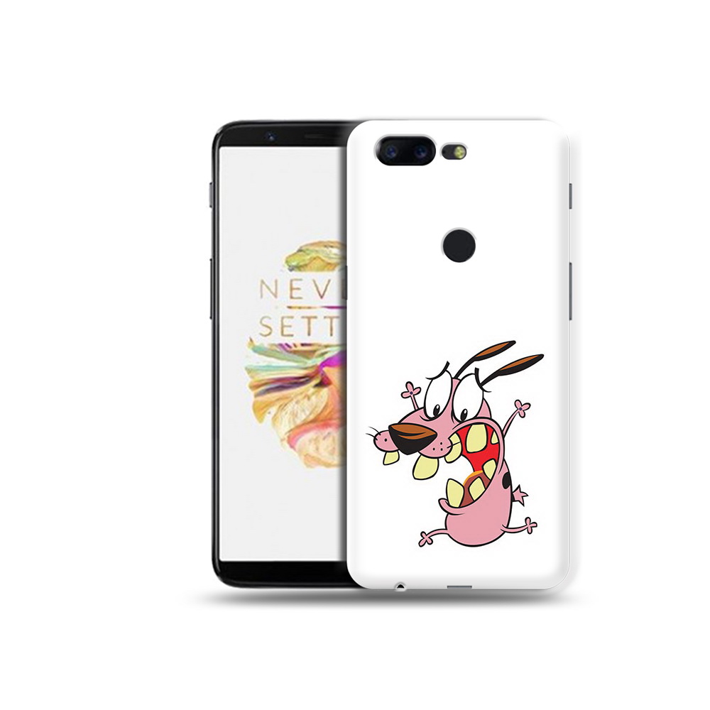 

Чехол MyPads Tocco для OnePlus 5T зубастый бобик, Прозрачный, Tocco