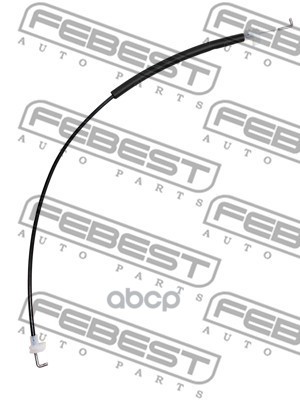 Трос Внешней Ручки Замка Двери Psa Lcv+Fiat Ducato 02-06 Febest 2599-Dcboxii Febest арт. 2