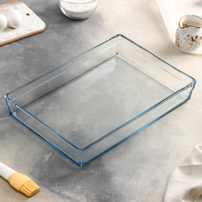 фото Форма для выпечки и запекания из жаропрочного стекла, 36,7×25,7×6 см pasabahce