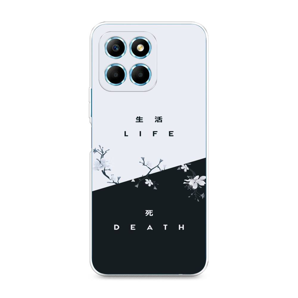 

Чехол Awog 6120250-7 для Honor X6s "Life and death", Черный;серый, 6120250-7