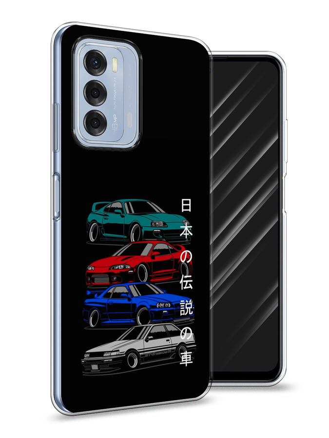 

Чехол Awog на ZTE Blade V40 / ЗТЕ Блэйд V40 "JDM Legend cars", Разноцветный, 136150-5