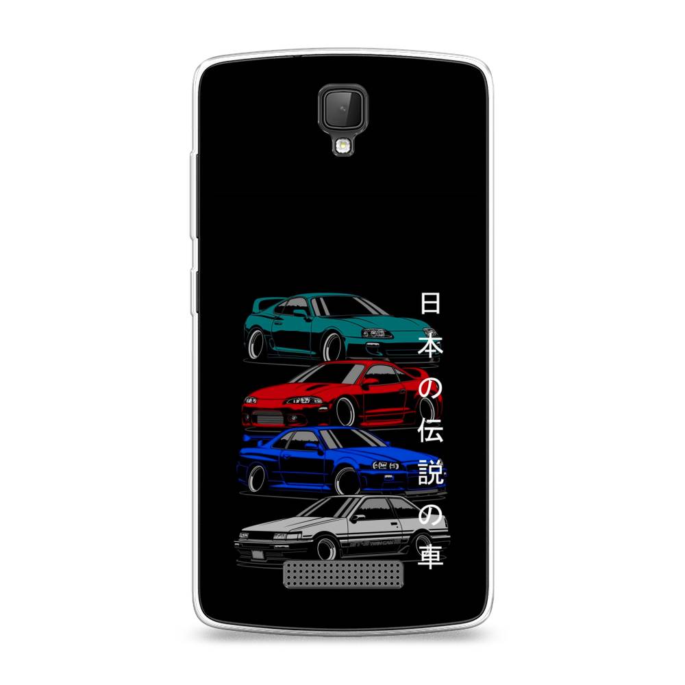 

Чехол Awog на ZTE Blade L5 (L5 Plus) / ЗТЕ Блэйд L5 (L5 Plus) "JDM Legend cars", 130350-5