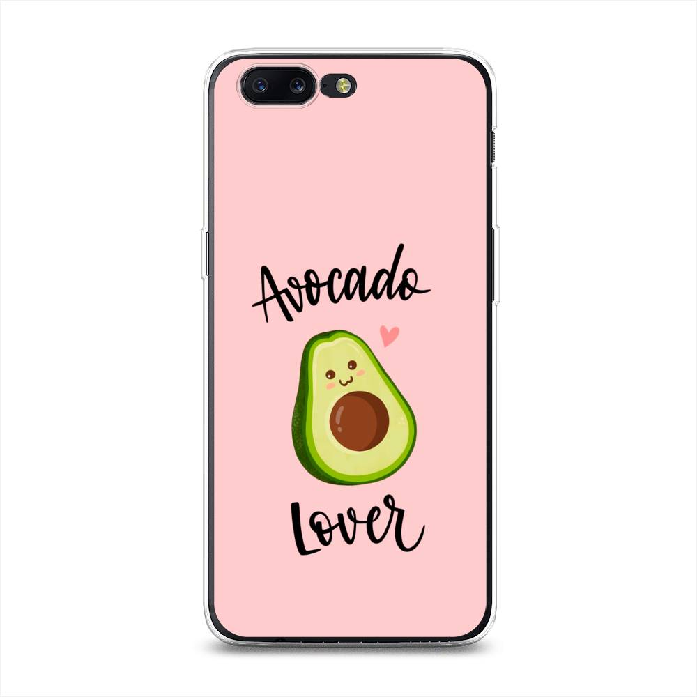 

Чехол на OnePlus 5 "Avocado lover", Розовый;зеленый, 150250-6