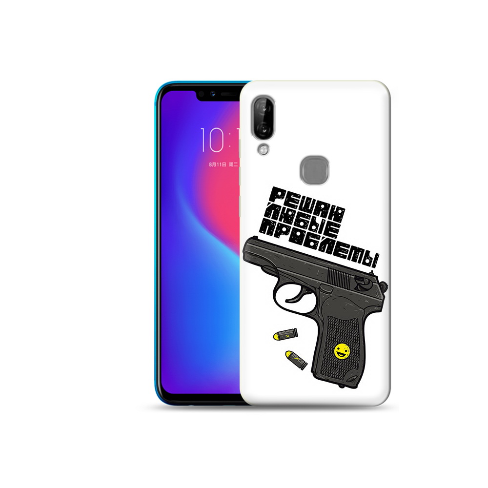 

Чехол MyPads Tocco для Lenovo S5 Pro пистолет против проблем, Прозрачный, Tocco