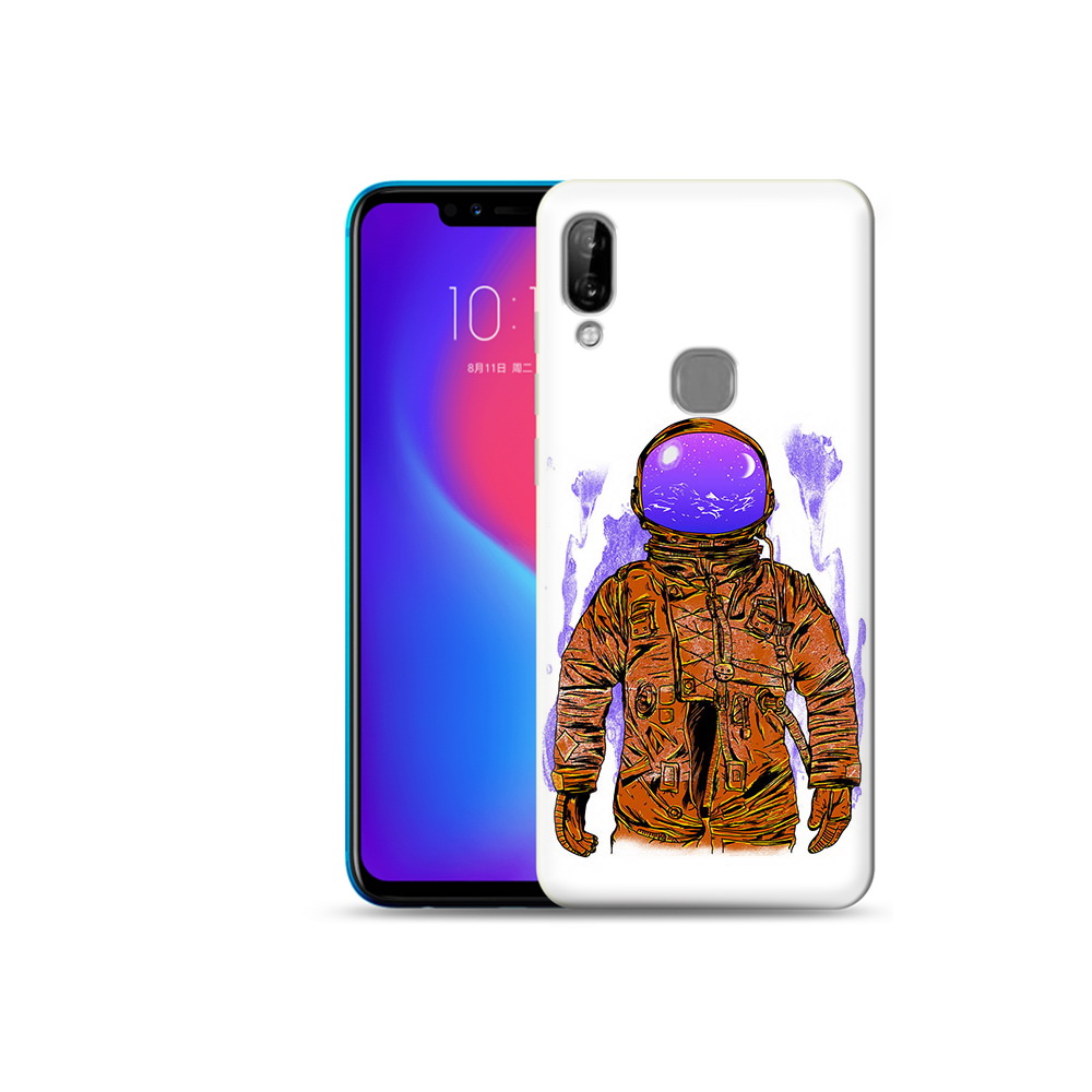 

Чехол MyPads Tocco для Lenovo S5 Pro нарисованный мужчина в скафандре, Прозрачный, Tocco
