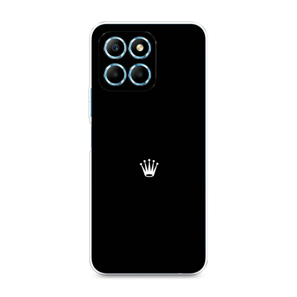 

Чехол Awog 6120250-7 для Honor X6s "Белая корона на черном фоне", Черный, 6120250-7
