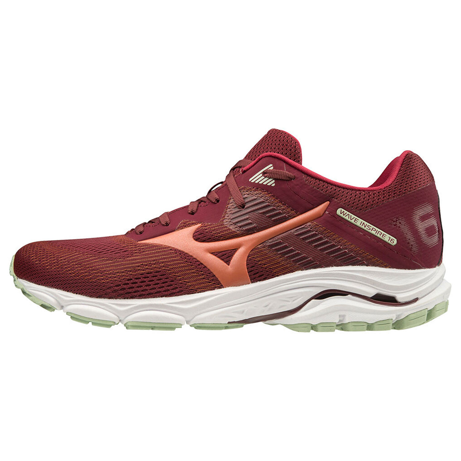 фото Кроссовки мужские mizuno wave inspire 16 красные 8.5 uk