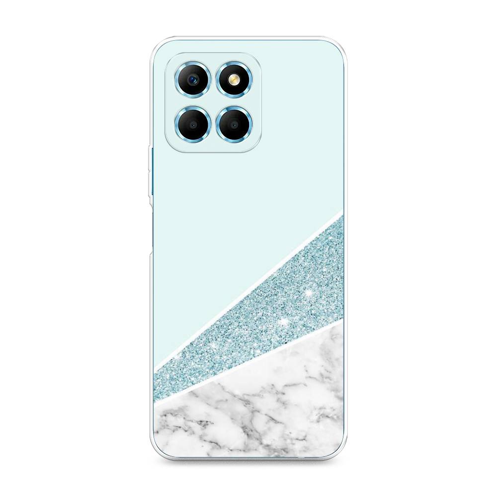 

Чехол Awog 6120250-3 для Honor X6s "Мрамор с голубыми блестками", Голубой;белый, 6120250-3