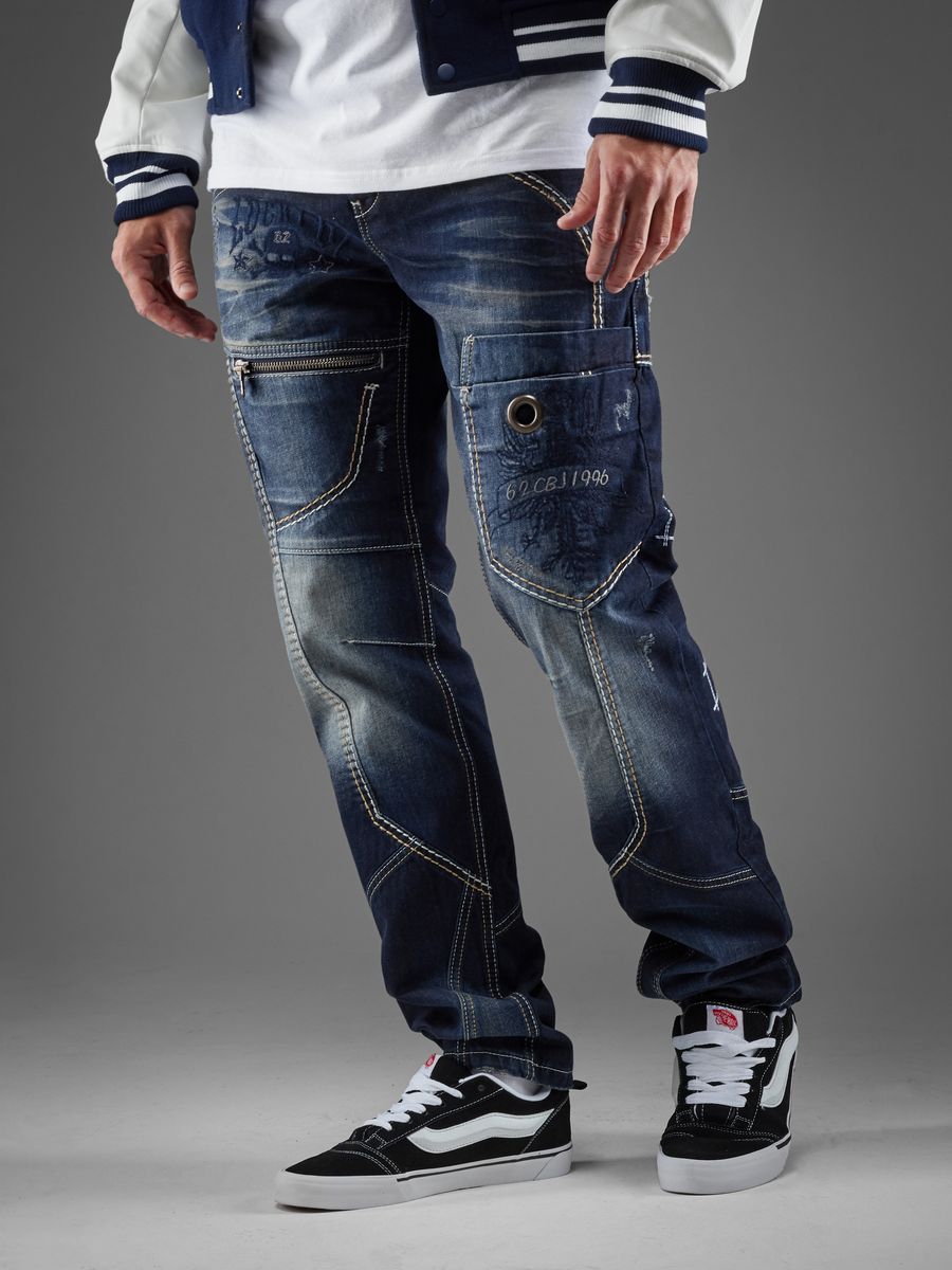 Джинсы мужские Cipo & Baxx CD818 синие 29/32