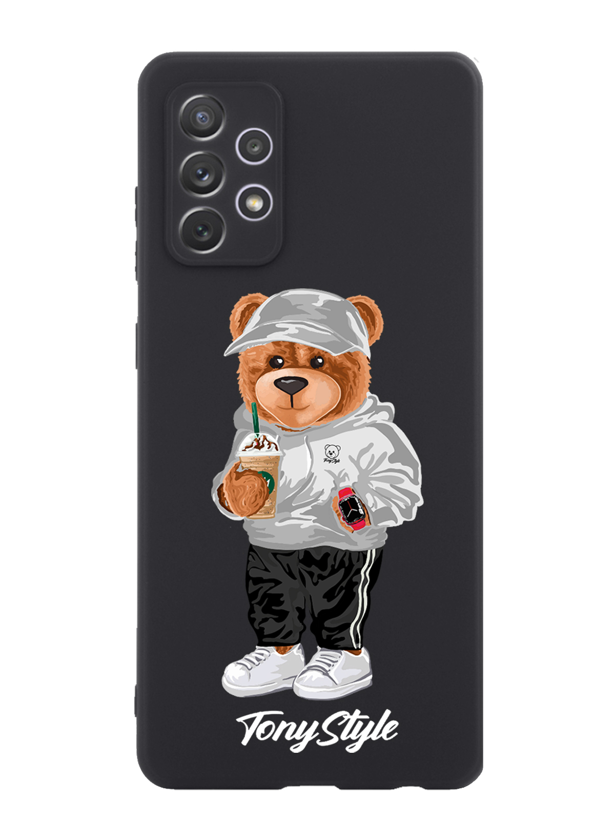 Чехол Tony Style Samsung Galaxy A72 Tony Style с кофе