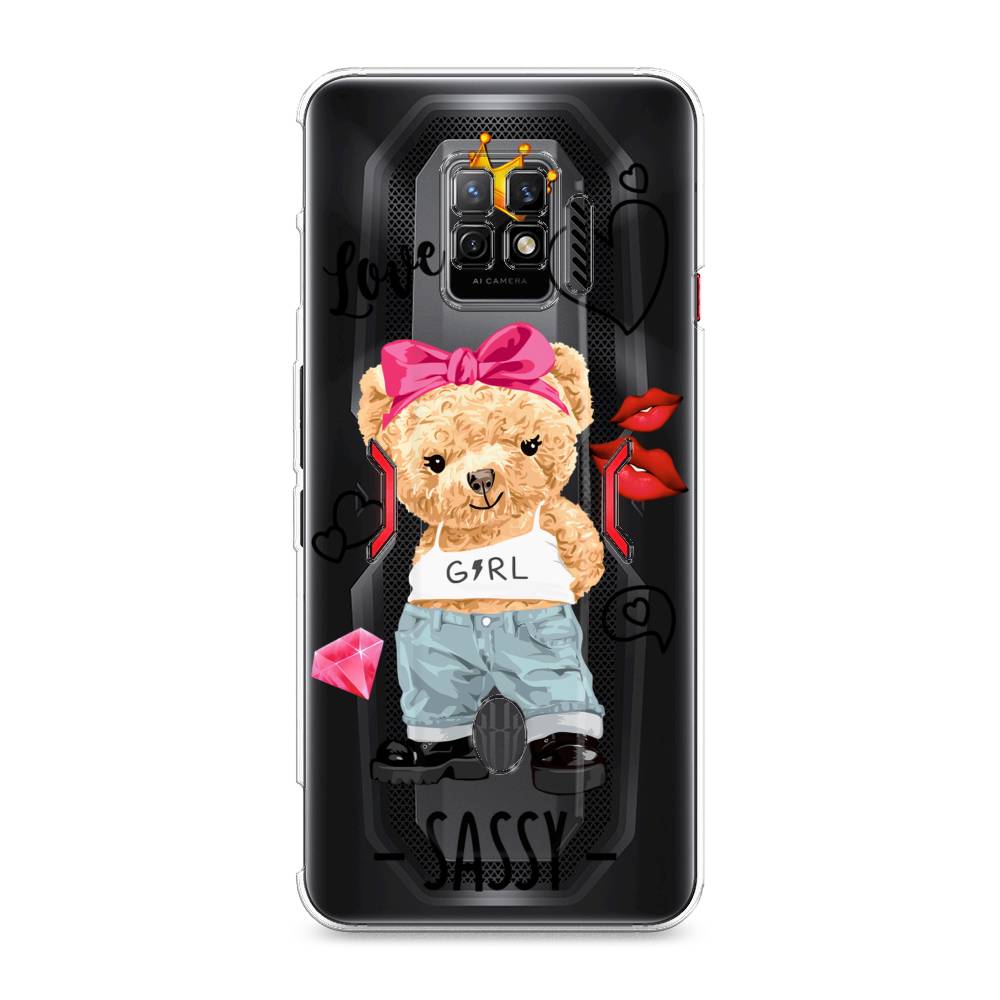 

Чехол на ZTE Nubia Red Magic 7 Pro "Sugar Mommy", Голубой;белый;розовый, 136050-6
