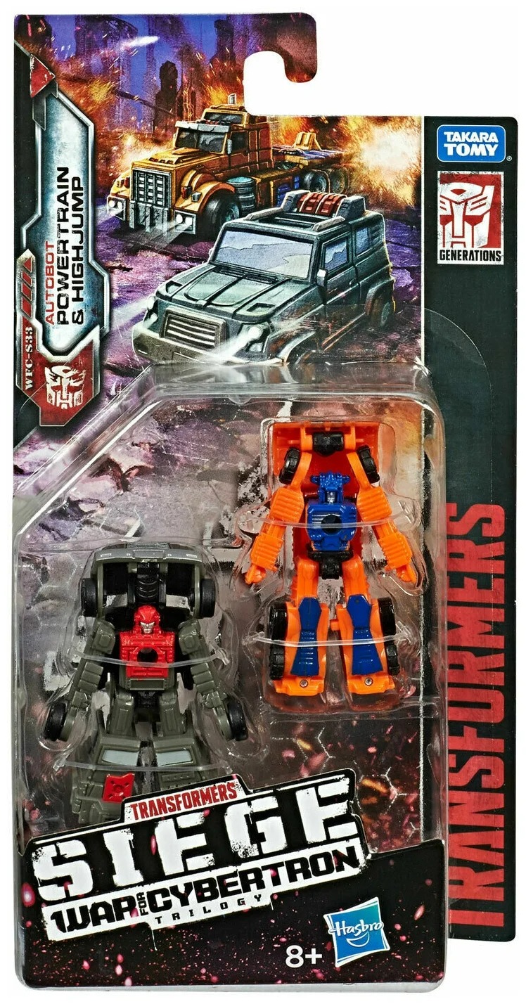 

Фигурка Hasbro Transformers Generations Микромастерс Powertrain & Highjump Е4493, E4493_E3420