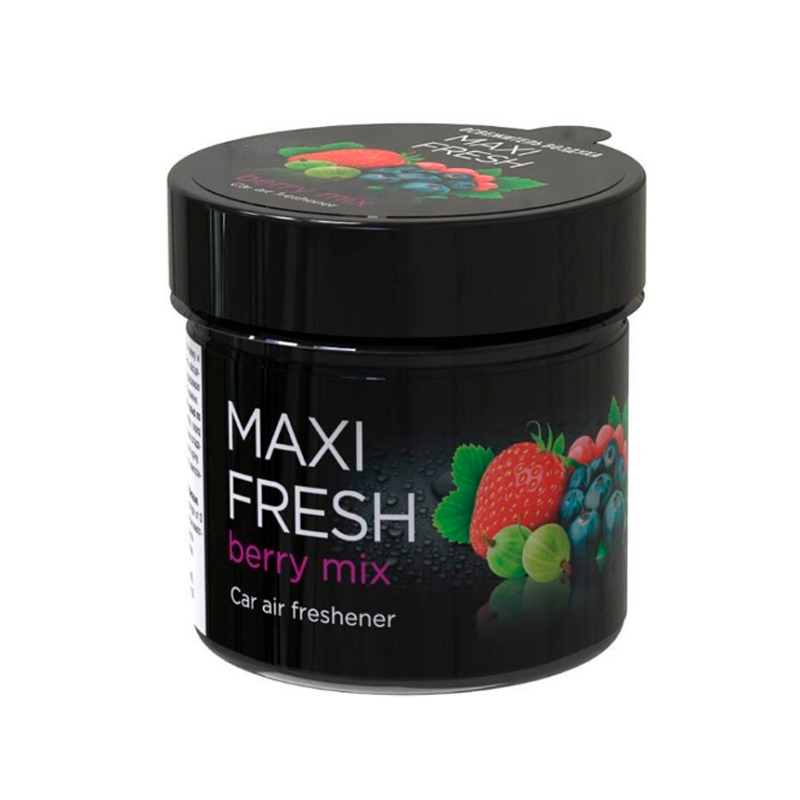 

Ароматизатор на панель (Сочная ягода) MAXIFRESH (гелевый) CMF-107, Черный