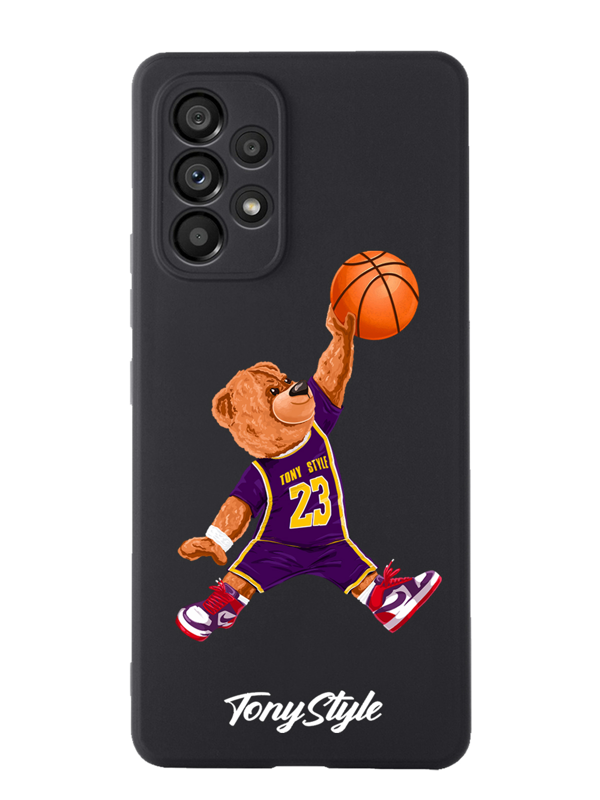 

Чехол Tony Style Samsung Galaxy A53 Tony Style Джордан Jordan, Фиолетовый;коричневый;желтый;оранжевый, Samsung Galaxy A53 Tony Style Джордан Jordan