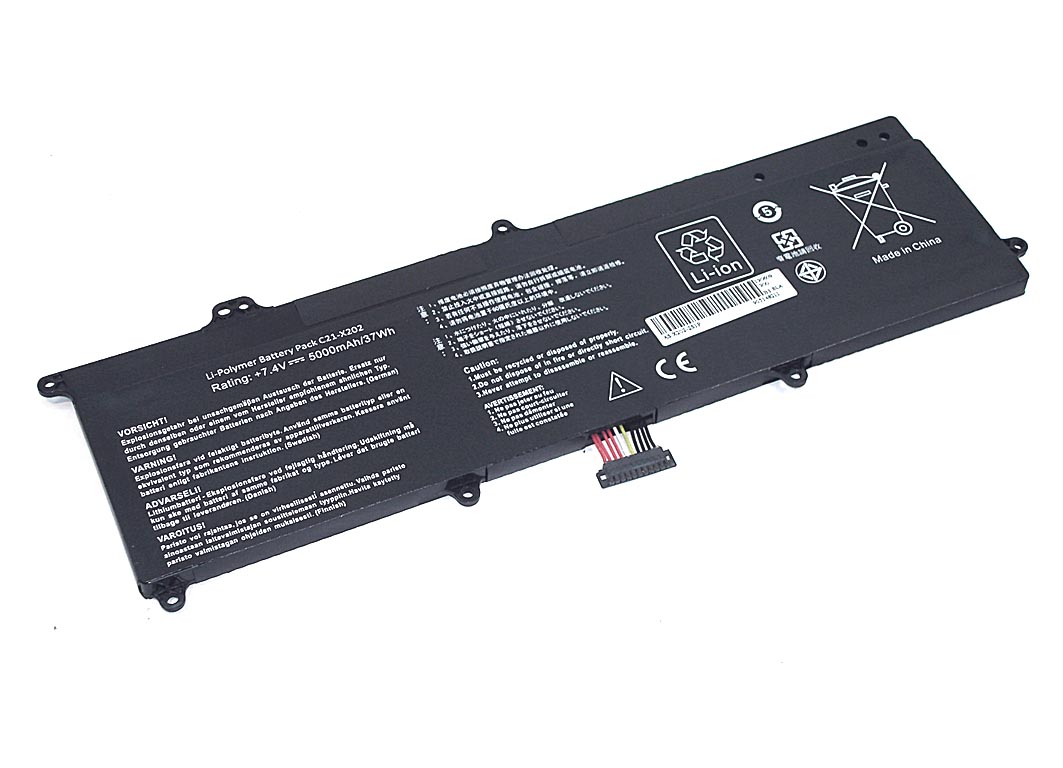 

Аккумулятор для ноутбука Asus X202 7.4V 5000mAh OEM Black