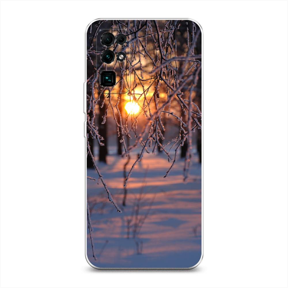 

Чехол на Honor 30 "Зима 7", Оранжевый;розовый;черный, 612150-2
