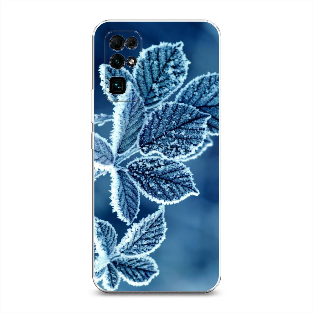 

Чехол на Honor 30 "Зима 6", Голубой;белый, 612150-2