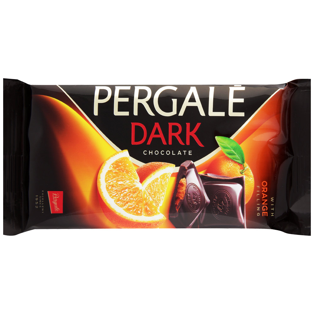 

Шоколад Pergale Dark темный с апельсином 100 г