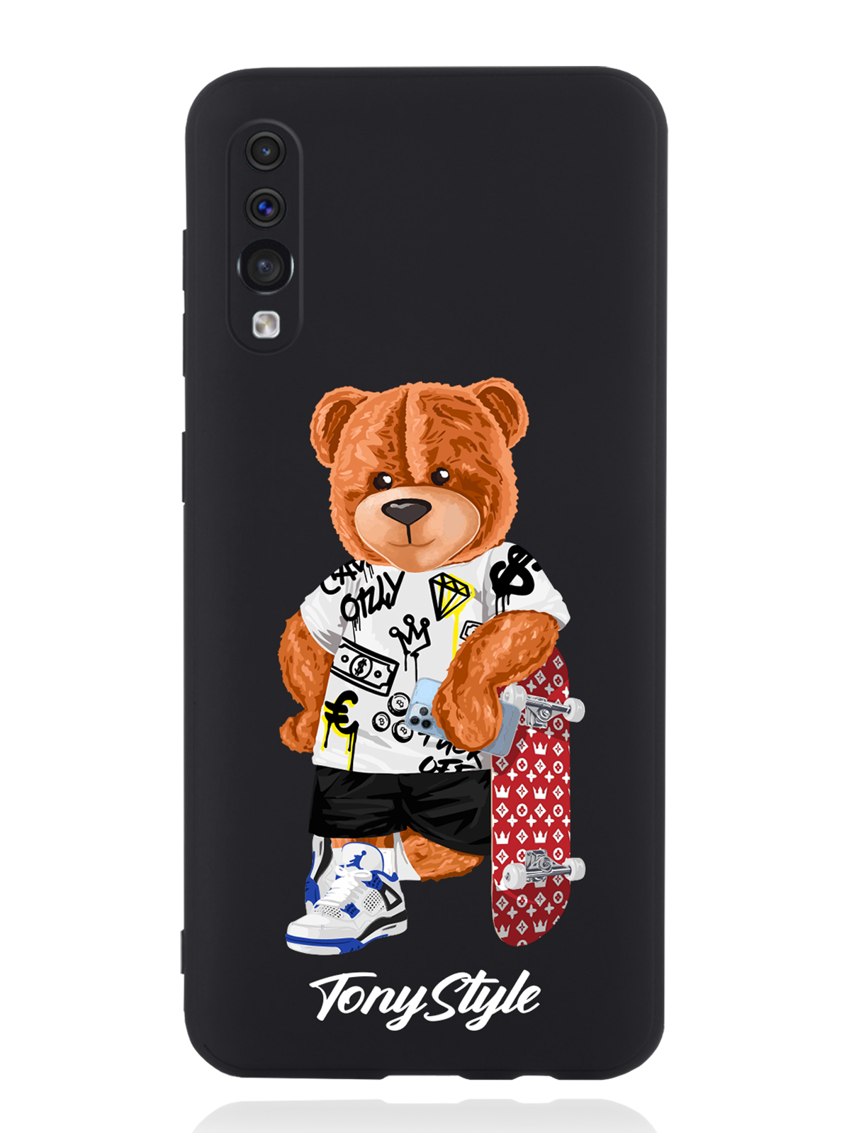 

Чехол Tony Style Samsung Galaxy A50 Tony Style со скейтом, Коричневый;черный;красный, Samsung Galaxy A50 Tony Style со скейтом