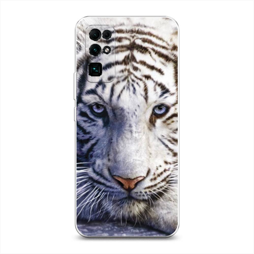 

Чехол на Honor 30 "Бенгальский тигр", Коричневый;белый, 612150-1