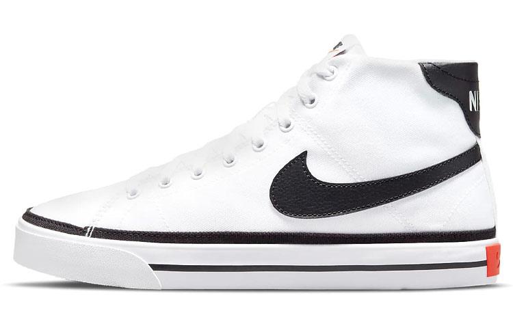 

Кеды унисекс Nike Court Legacy Canvas Mid белые 41 EU, Белый, Court Legacy Canvas Mid