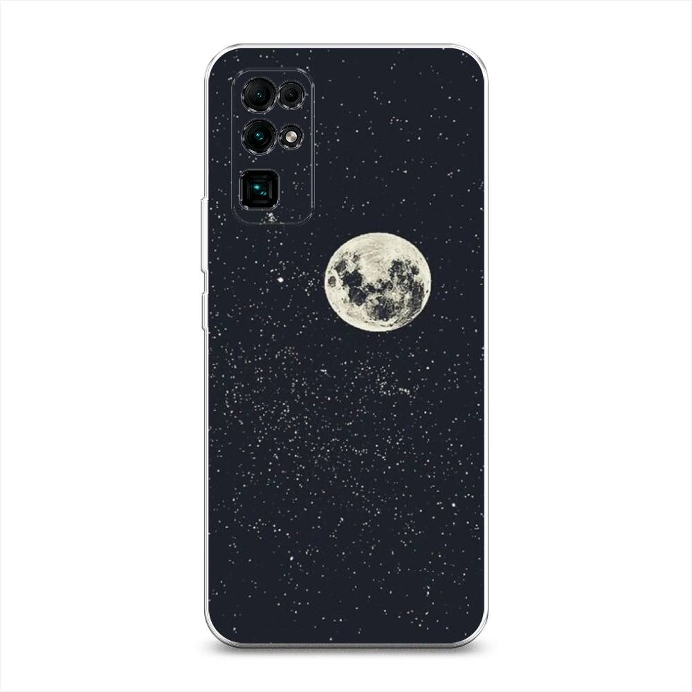 

Чехол на Honor 30 "Полнолуние", Красный, 612150-2