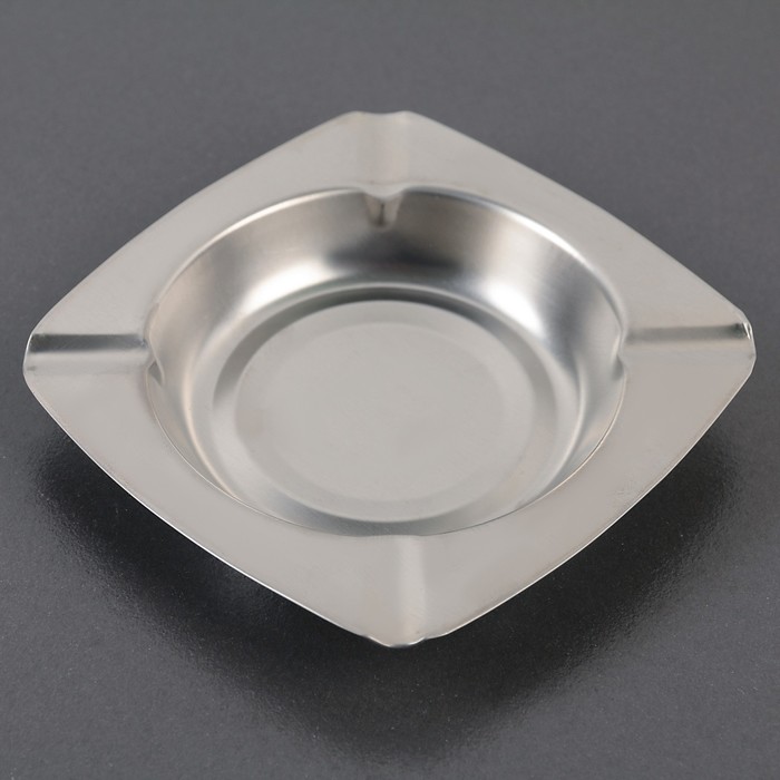 

Пепельница Классика 3907601 из нержавеющей стали d=115 см цвет серебряный, Серебристый