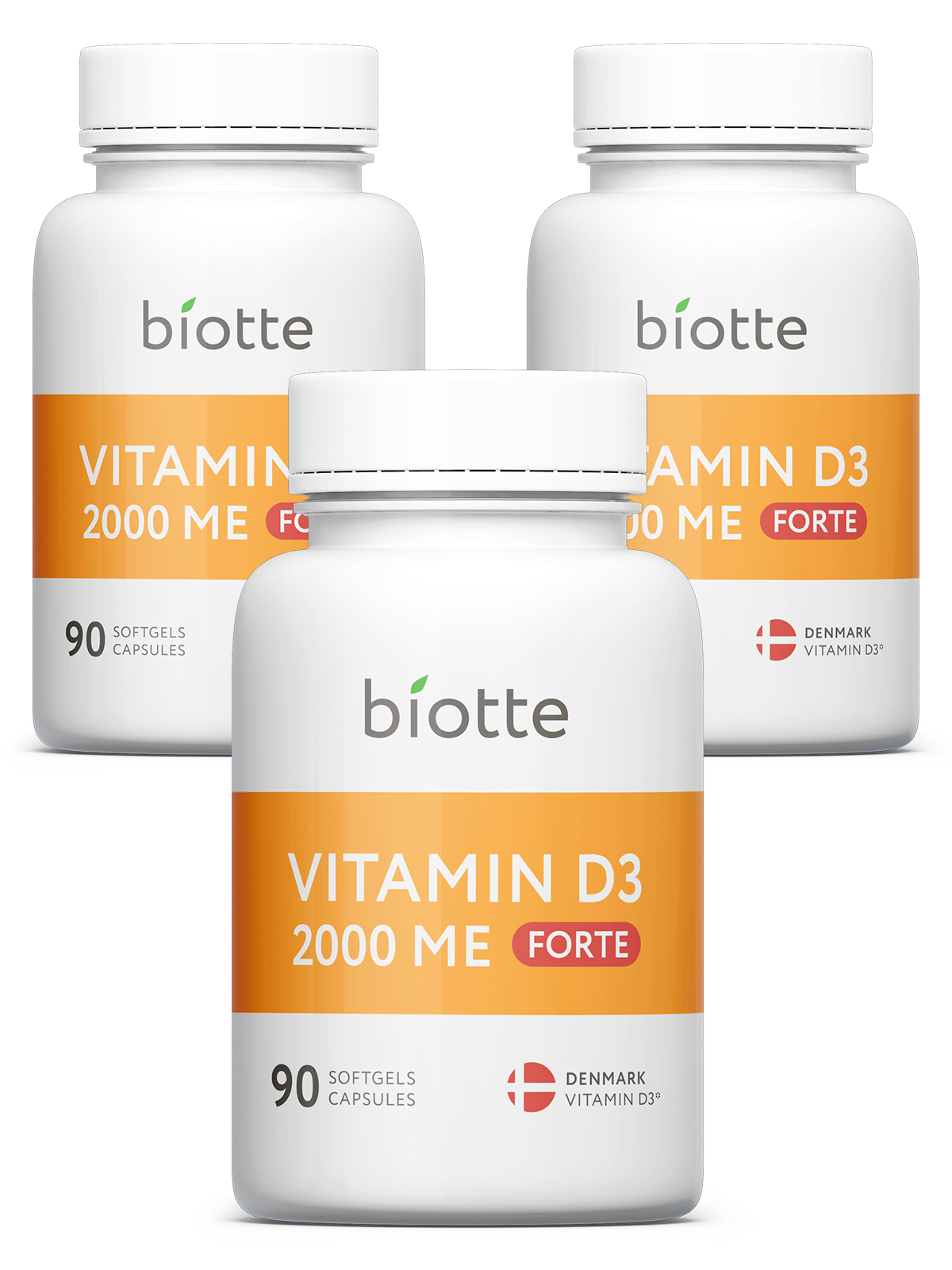 Купить Набор Vitamin Д 3 Biotte Denmark forte 2000 me от капсулы 270 шт.