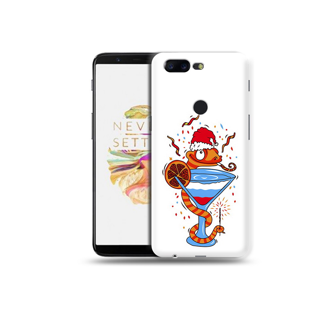 

Чехол MyPads Tocco для OnePlus 5T змейка, Прозрачный, Tocco