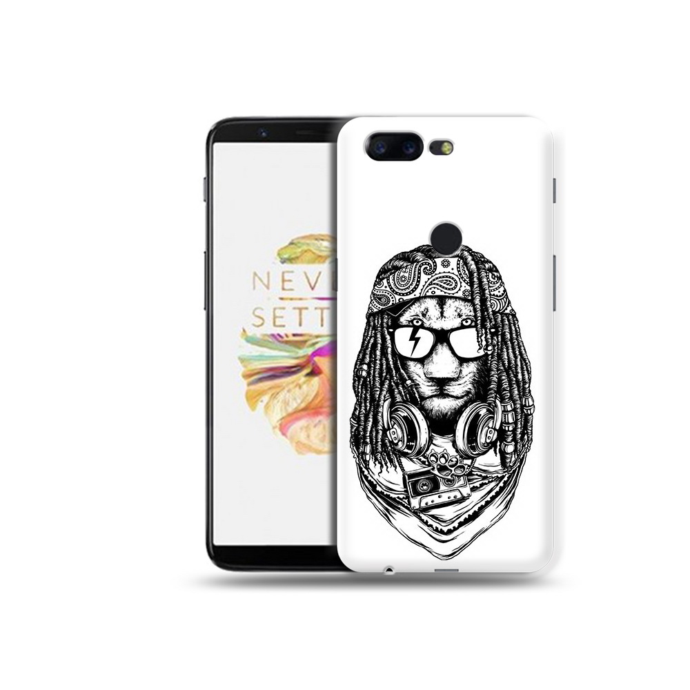 

Чехол MyPads Tocco для OnePlus 5T дреды льва, Прозрачный, Tocco