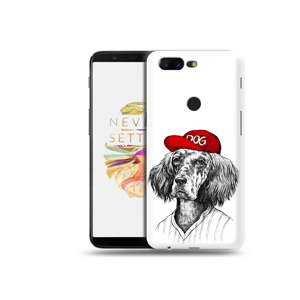 

Чехол MyPads Tocco для OnePlus 5T дог, Прозрачный, Tocco