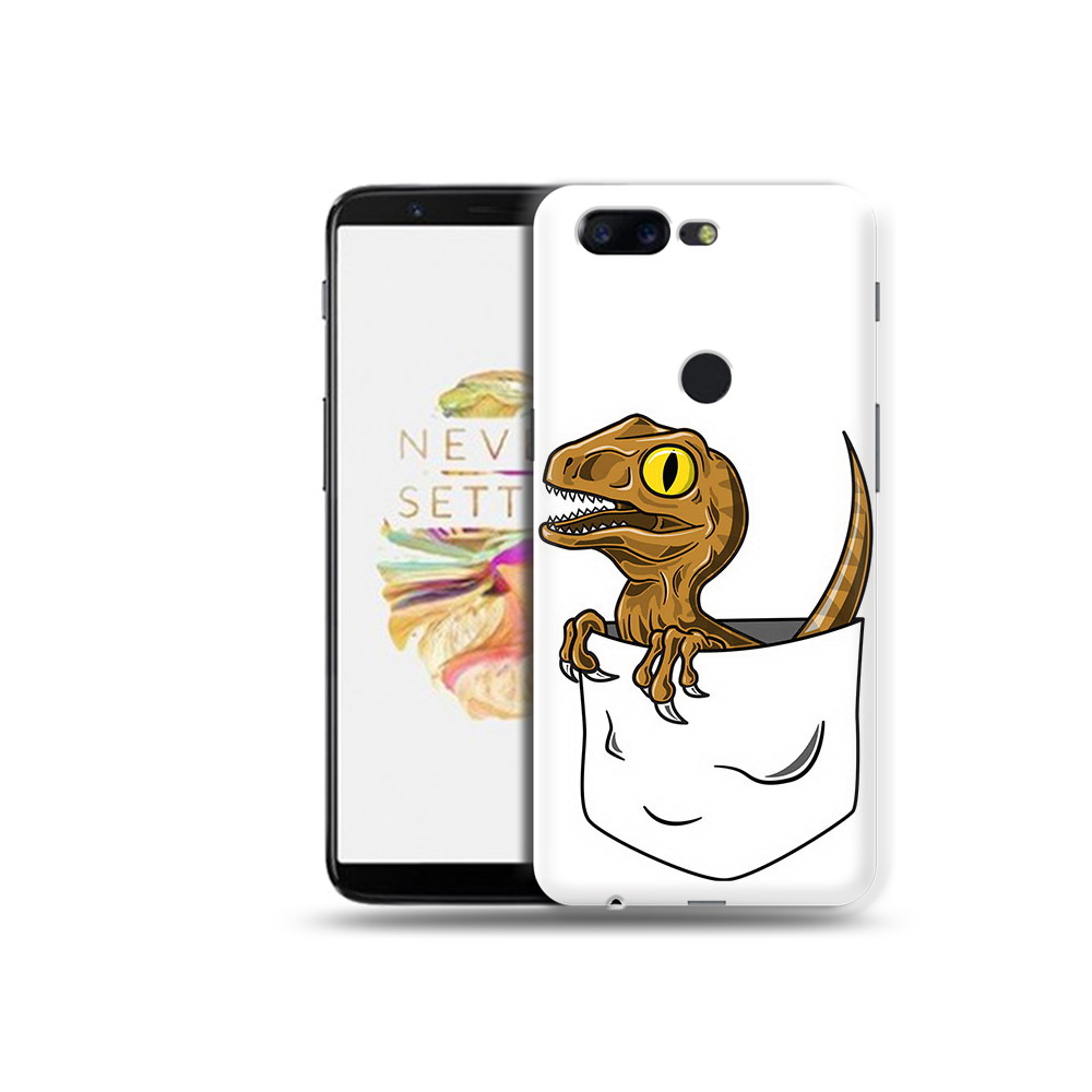 

Чехол MyPads Tocco для OnePlus 5T динозавр в кармане, Прозрачный, Tocco