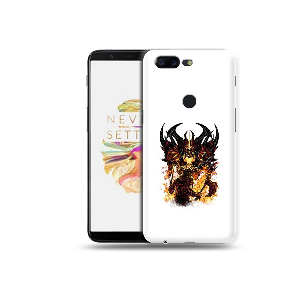 

Чехол MyPads Tocco для OnePlus 5T демон shadow fiend, Прозрачный, Tocco