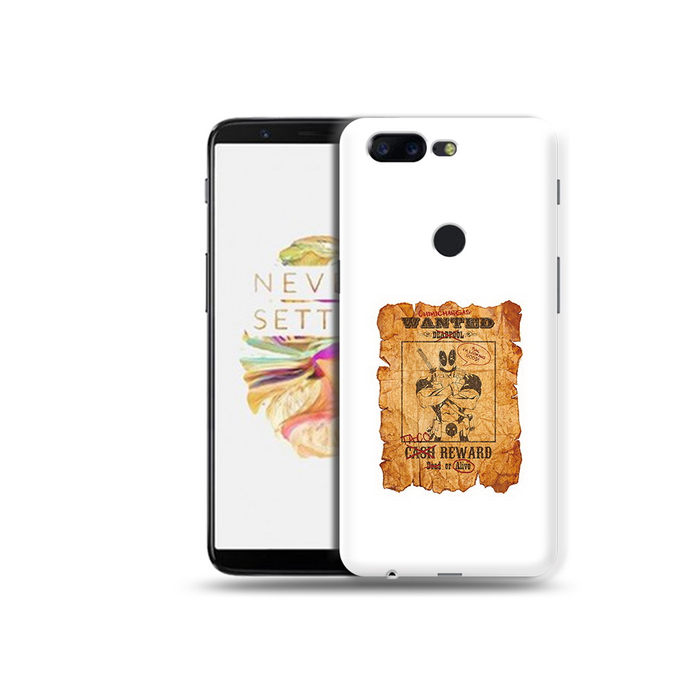 

Чехол MyPads Tocco для OnePlus 5T дедпул, Прозрачный, Tocco