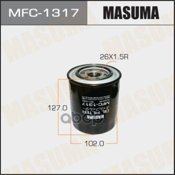 

Фильтр Масл.Mitsubishi L200 92 => Masuma арт. MFC1317