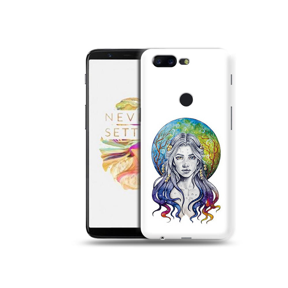 

Чехол MyPads Tocco для OnePlus 5T девушка с красивыми волосами, Прозрачный, Tocco
