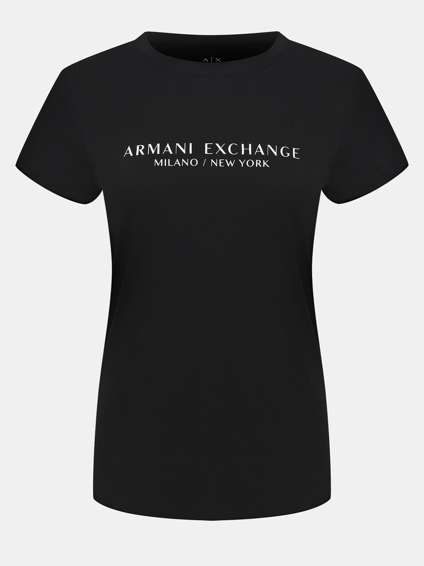 

Футболка женская Armani Exchange 486422 черная 46-48 RU, Черный, 486422