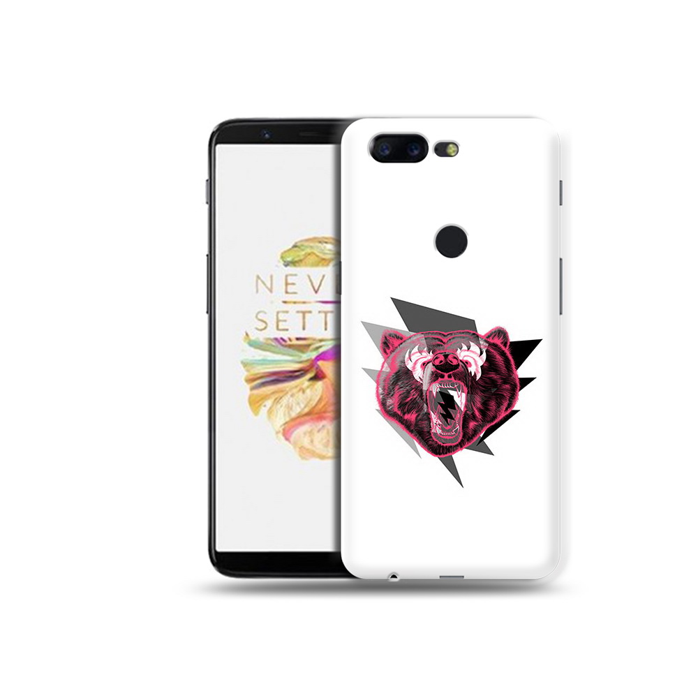 

Чехол MyPads Tocco для OnePlus 5T грозовой медведь, Прозрачный, Tocco