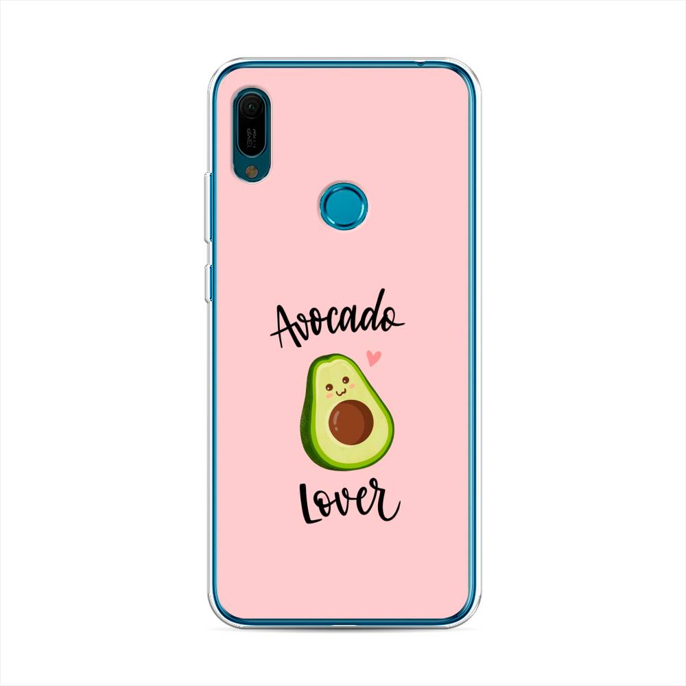 

Чехол на Huawei Y6 2019 "Avocado lover", Розовый;зеленый, 68650-6