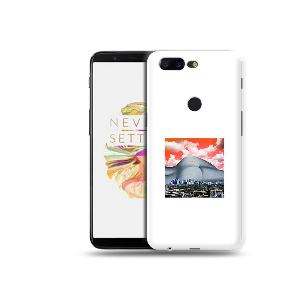 

Чехол MyPads Tocco для OnePlus 5T город с девушкой на фоне, Прозрачный, Tocco