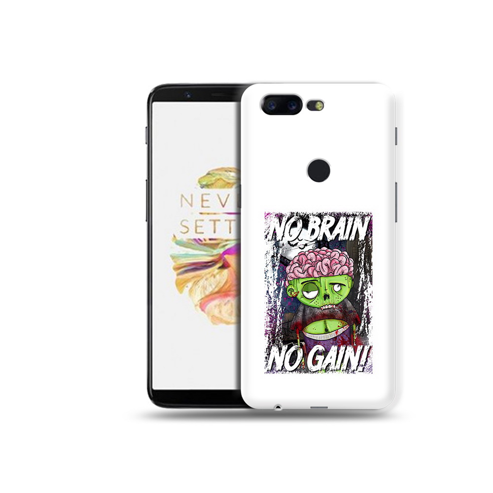 

Чехол MyPads Tocco для OnePlus 5T глупый зомби, Прозрачный, Tocco