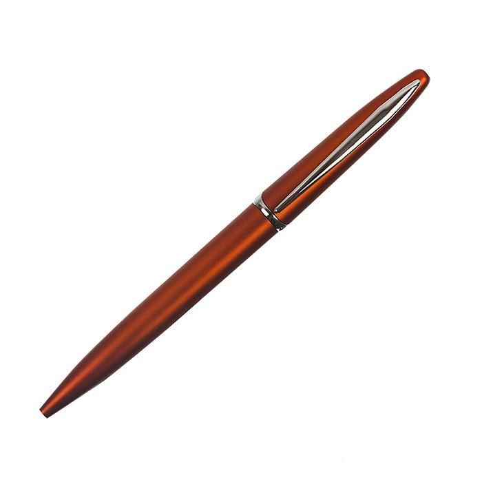Ручка для логотипа автоматическая inФОРМАТ Inspiration 0.7мм синий, оранжевый корпус 50шт