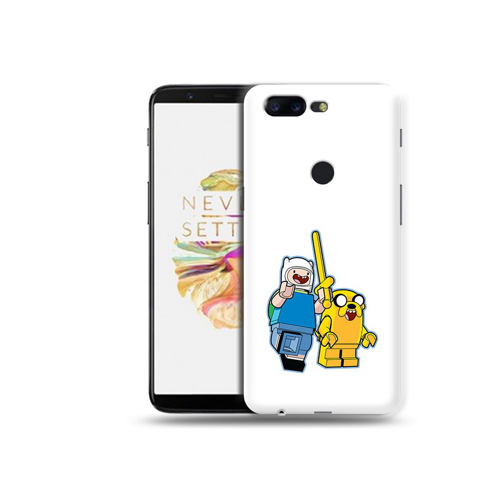 

Чехол MyPads Tocco для OnePlus 5T время приключений лего, Прозрачный, Tocco