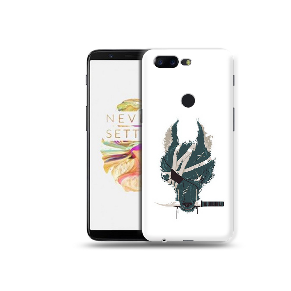 

Чехол MyPads Tocco для OnePlus 5T волк-разбойник, Прозрачный, Tocco