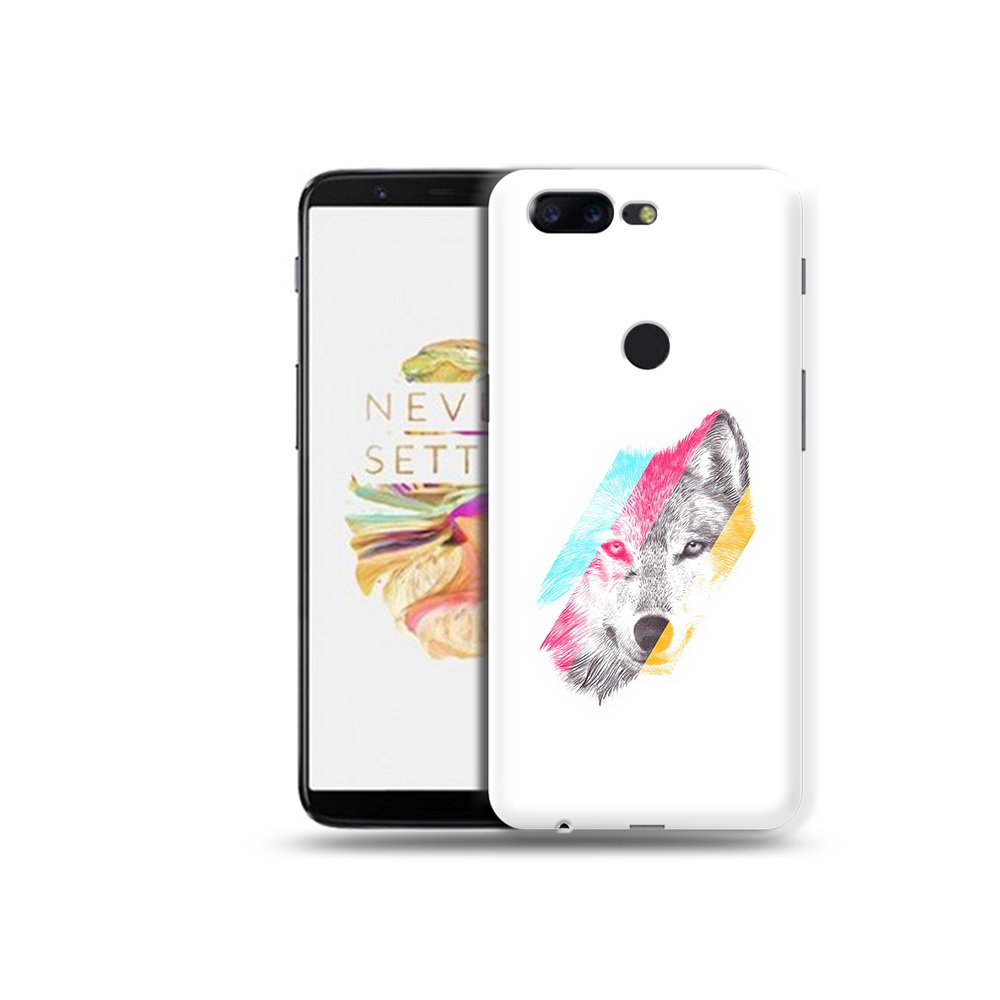 

Чехол MyPads Tocco для OnePlus 5T волк градиент, Прозрачный, Tocco