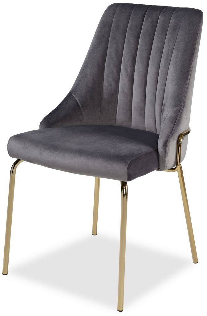 Стул Pranzo IMPERIA серый/золотистый