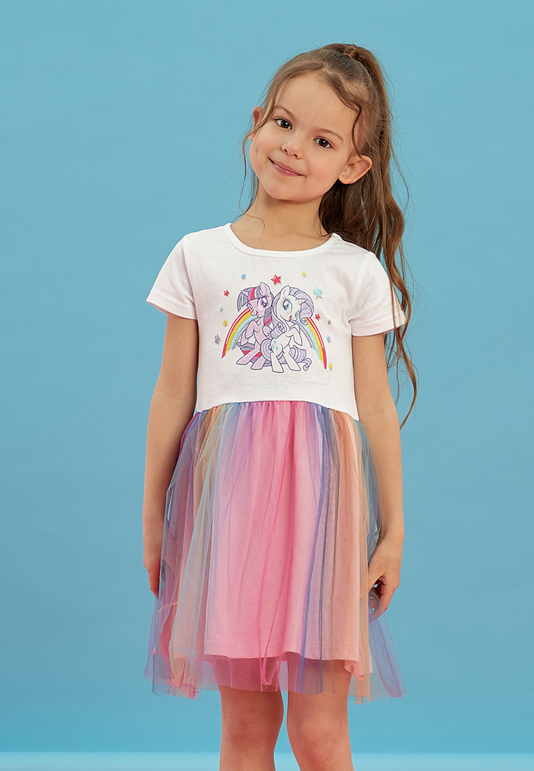 фото Платье детское my little pony ss20mlp130845 белый р.98