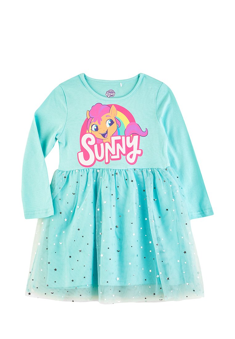 Платье детское My little pony AW21MLP063332 бирюзовый р.116