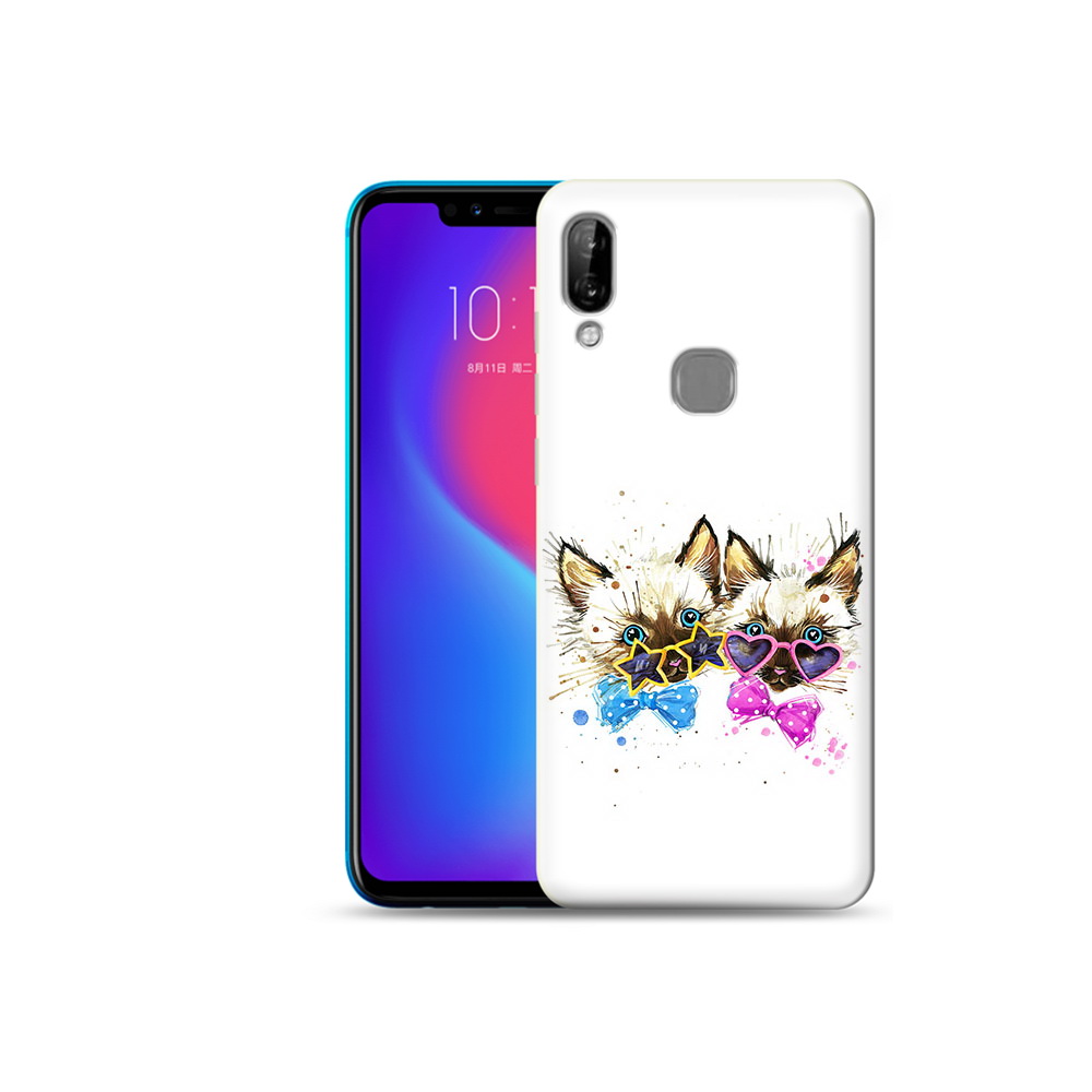 

Чехол MyPads Tocco для Lenovo S5 Pro милые котята, Прозрачный, Tocco